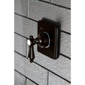 Heirloom KS3045BAL Single-Handle Wall Mount Three-Way Diverter Valve with Trim Kit, Oil Rubbed Bronze