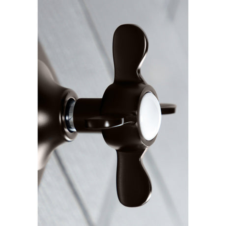 KS3045BEX Single-Handle Wall Mount Three-Way Diverter Valve with Trim Kit, Oil Rubbed Bronze