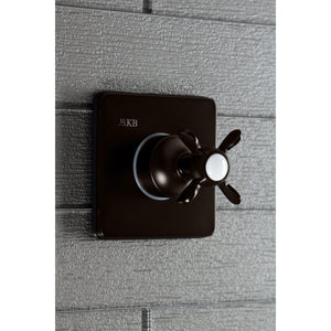 KS3045BEX Single-Handle Wall Mount Three-Way Diverter Valve with Trim Kit, Oil Rubbed Bronze