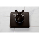 KS3045BX Single-Handle Wall Mount Three-Way Diverter Valve with Trim Kit, Oil Rubbed Bronze
