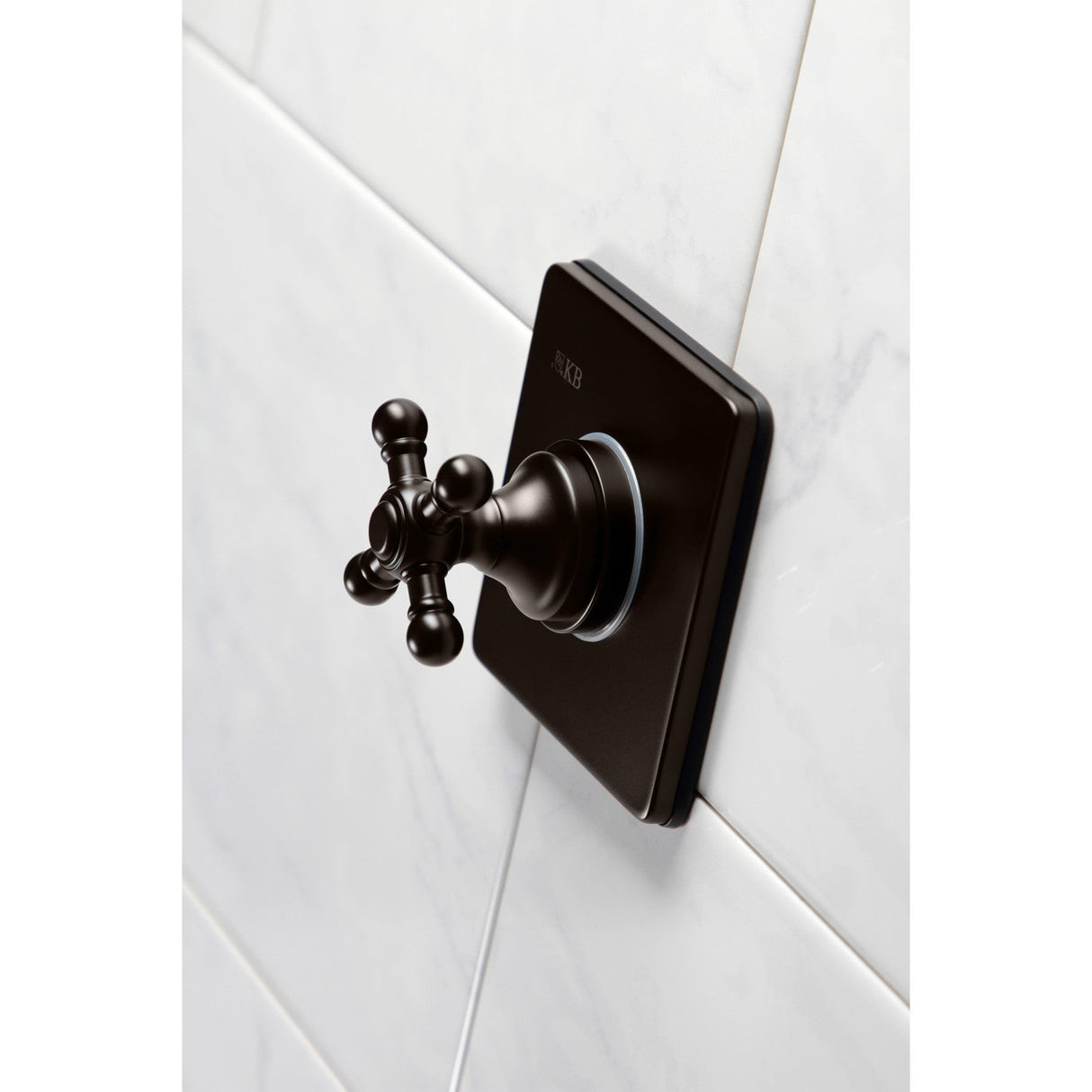 KS3045BX Single-Handle Wall Mount Three-Way Diverter Valve with Trim Kit, Oil Rubbed Bronze
