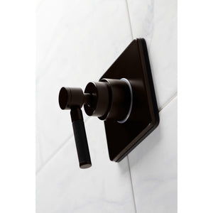 Kaiser KS3045DKL Single-Handle Wall Mount Three-Way Diverter Valve with Trim Kit, Oil Rubbed Bronze