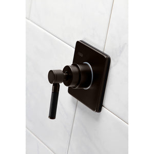 Kaiser KS3045DKL Single-Handle Wall Mount Three-Way Diverter Valve with Trim Kit, Oil Rubbed Bronze