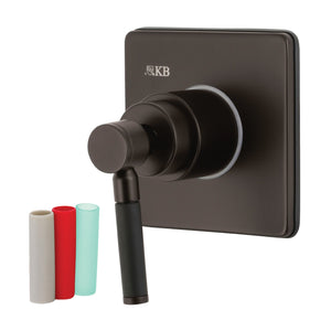Kaiser KS3045DKL Single-Handle Wall Mount Three-Way Diverter Valve with Trim Kit, Oil Rubbed Bronze