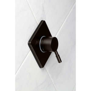Concord KS3045DL Single-Handle Wall Mount Three-Way Diverter Valve with Trim Kit, Oil Rubbed Bronze