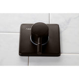 Concord KS3045DL Single-Handle Wall Mount Three-Way Diverter Valve with Trim Kit, Oil Rubbed Bronze