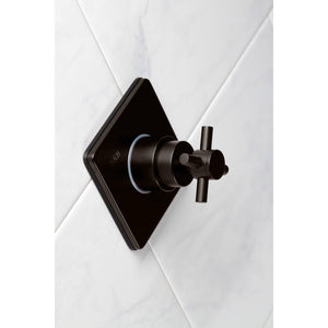 Concord KS3045DX Single-Handle Wall Mount Three-Way Diverter Valve with Trim Kit, Oil Rubbed Bronze