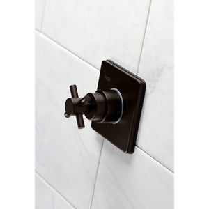Concord KS3045DX Single-Handle Wall Mount Three-Way Diverter Valve with Trim Kit, Oil Rubbed Bronze