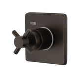Concord KS3045DX Single-Handle Wall Mount Three-Way Diverter Valve with Trim Kit, Oil Rubbed Bronze