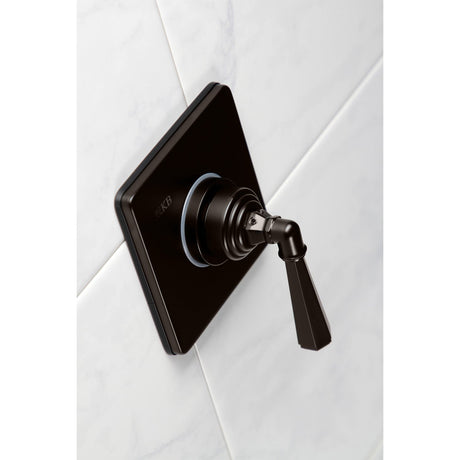 Metropolitan KS3045HL Single-Handle Wall Mount Three-Way Diverter Valve with Trim Kit, Oil Rubbed Bronze