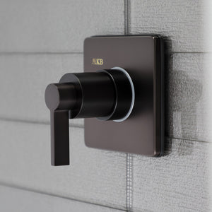 NuvoFusion KS3045NDL Single-Handle Wall Mount Three-Way Diverter Valve with Trim Kit, Oil Rubbed Bronze
