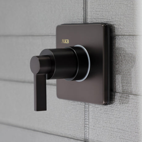 NuvoFusion KS3045NDL Single-Handle Wall Mount Three-Way Diverter Valve with Trim Kit, Oil Rubbed Bronze