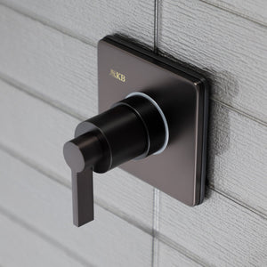 NuvoFusion KS3045NDL Single-Handle Wall Mount Three-Way Diverter Valve with Trim Kit, Oil Rubbed Bronze