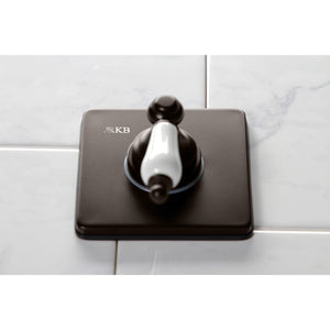 KS3045PL Single-Handle Wall Mount Three-Way Diverter Valve with Trim Kit, Oil Rubbed Bronze