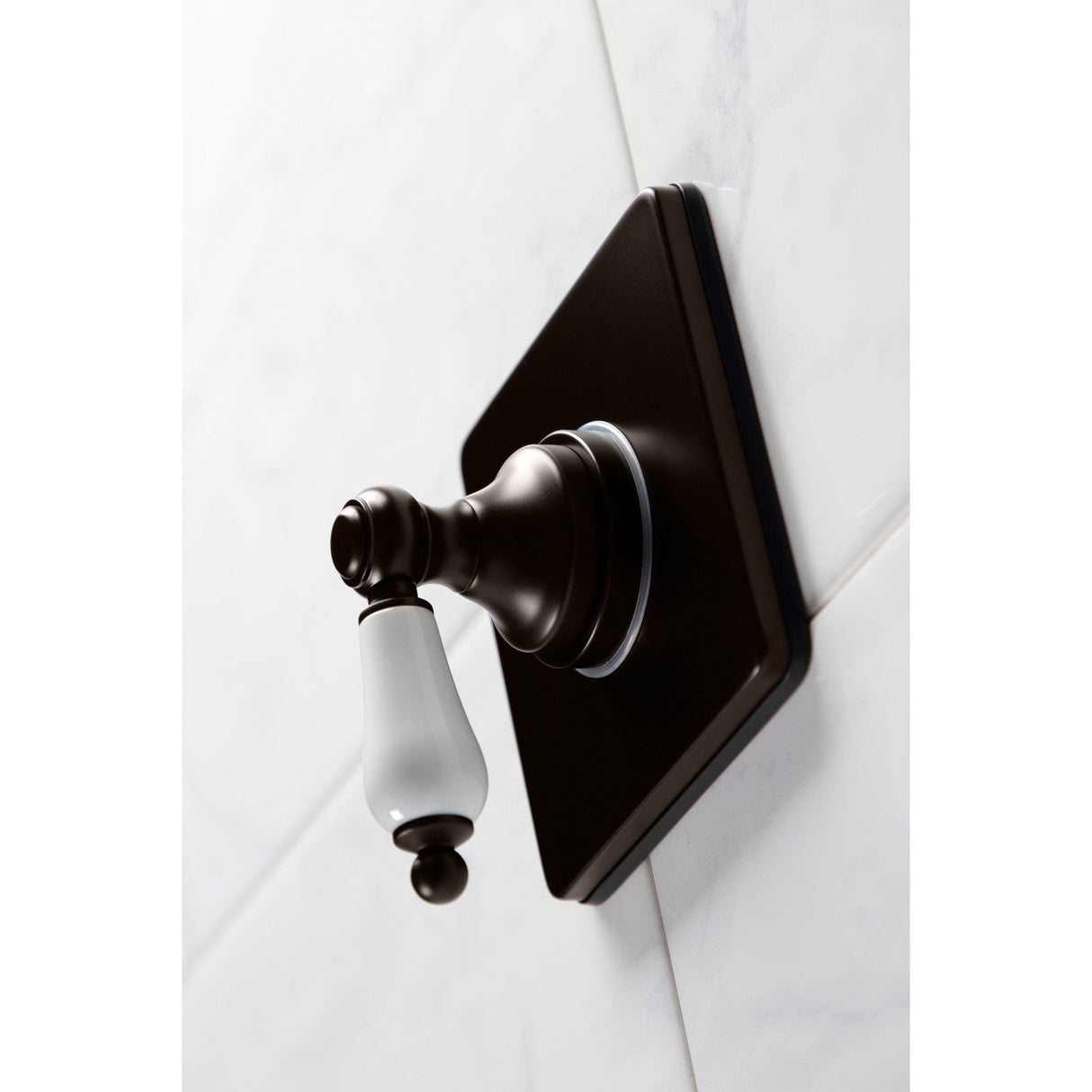 KS3045PL Single-Handle Wall Mount Three-Way Diverter Valve with Trim Kit, Oil Rubbed Bronze