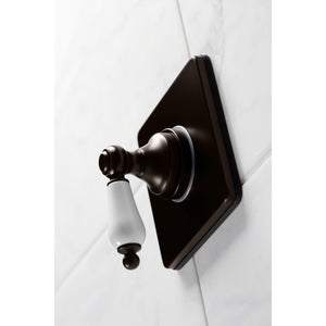 KS3045PL Single-Handle Wall Mount Three-Way Diverter Valve with Trim Kit, Oil Rubbed Bronze