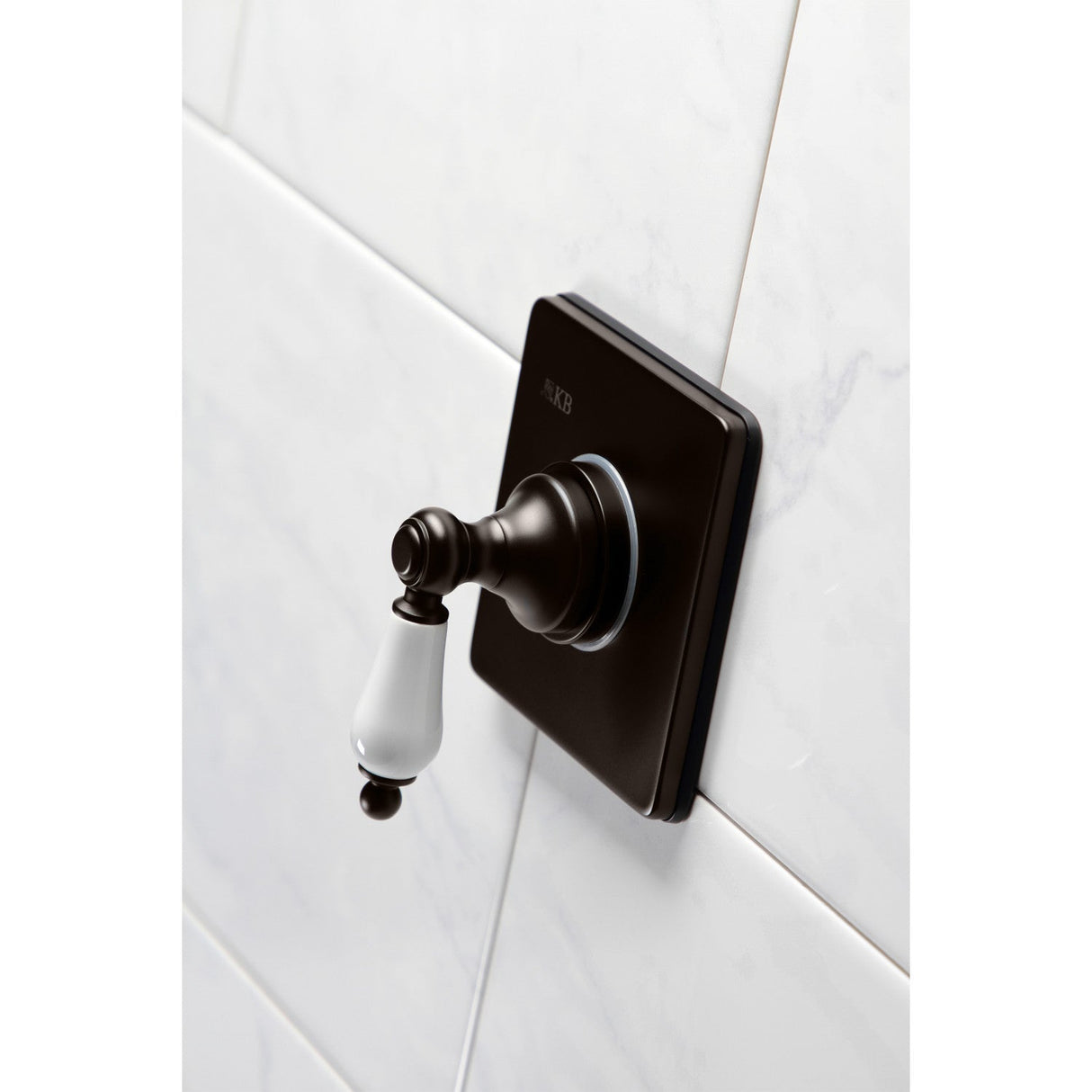 KS3045PL Single-Handle Wall Mount Three-Way Diverter Valve with Trim Kit, Oil Rubbed Bronze