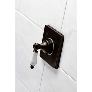 KS3045PL Single-Handle Wall Mount Three-Way Diverter Valve with Trim Kit, Oil Rubbed Bronze
