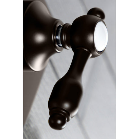 Tudor KS3045TAL Single-Handle Wall Mount Three-Way Diverter Valve with Trim Kit, Oil Rubbed Bronze
