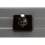 Tudor KS3045TAL Single-Handle Wall Mount Three-Way Diverter Valve with Trim Kit, Oil Rubbed Bronze