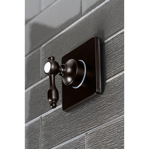 Tudor KS3045TAL Single-Handle Wall Mount Three-Way Diverter Valve with Trim Kit, Oil Rubbed Bronze