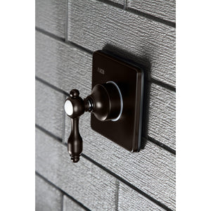 Tudor KS3045TAL Single-Handle Wall Mount Three-Way Diverter Valve with Trim Kit, Oil Rubbed Bronze