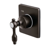 Tudor KS3045TAL Single-Handle Wall Mount Three-Way Diverter Valve with Trim Kit, Oil Rubbed Bronze