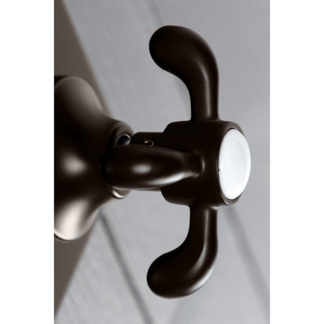 KS3045TX Single-Handle Wall Mount Three-Way Diverter Valve with Trim Kit, Oil Rubbed Bronze