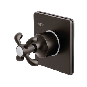 KS3045TX Single-Handle Wall Mount Three-Way Diverter Valve with Trim Kit, Oil Rubbed Bronze