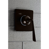 KS3045ZL Single-Handle Wall Mount Three-Way Diverter Valve with Trim Kit, Oil Rubbed Bronze