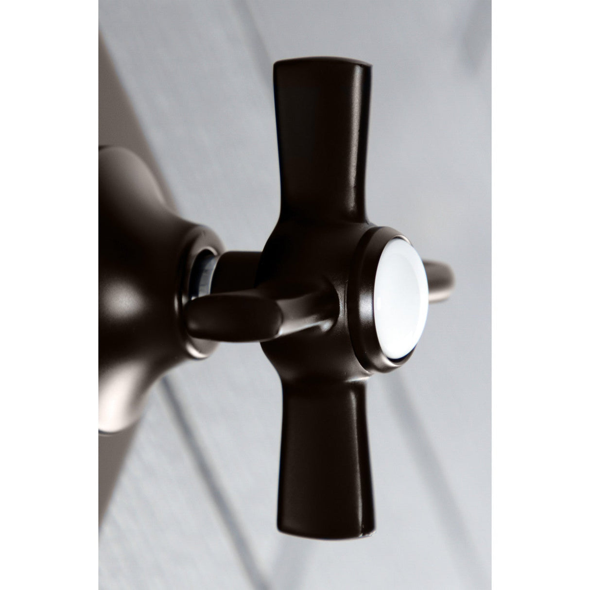 KS3045ZX Single-Handle Wall Mount Three-Way Diverter Valve with Trim Kit, Oil Rubbed Bronze