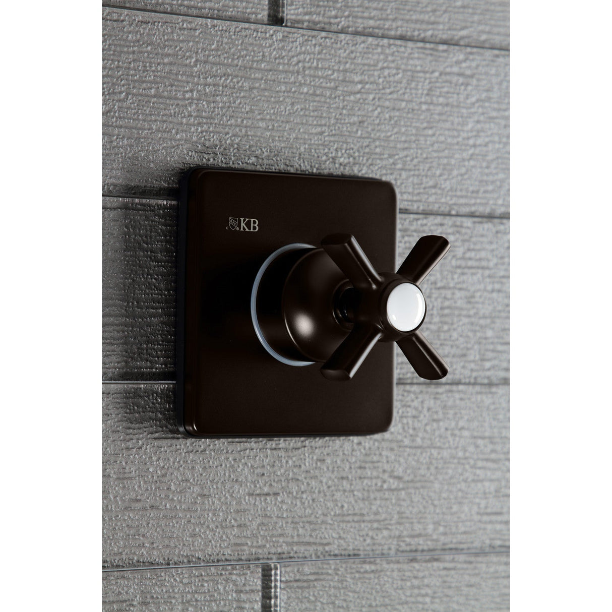 KS3045ZX Single-Handle Wall Mount Three-Way Diverter Valve with Trim Kit, Oil Rubbed Bronze