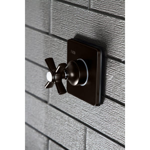 KS3045ZX Single-Handle Wall Mount Three-Way Diverter Valve with Trim Kit, Oil Rubbed Bronze