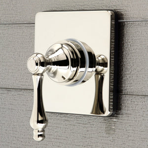 KS3046AL Single-Handle Wall Mount Three-Way Diverter Valve with Trim Kit, Polished Nickel