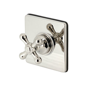 KS3046AX Single-Handle Wall Mount Three-Way Diverter Valve with Trim Kit, Polished Nickel
