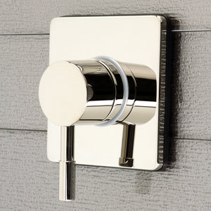 Concord KS3046DL Single-Handle Wall Mount Three-Way Diverter Valve with Trim Kit, Polished Nickel