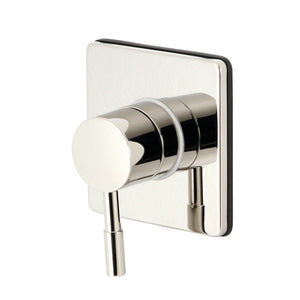 Concord KS3046DL Single-Handle Wall Mount Three-Way Diverter Valve with Trim Kit, Polished Nickel
