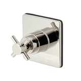 Concord KS3046DX Single-Handle Wall Mount Three-Way Diverter Valve with Trim Kit, Polished Nickel