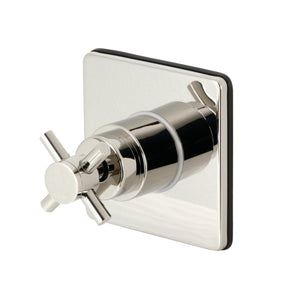 Concord KS3046DX Single-Handle Wall Mount Three-Way Diverter Valve with Trim Kit, Polished Nickel