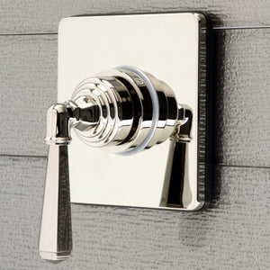 Metropolitan KS3046HL Single-Handle Wall Mount Three-Way Diverter Valve with Trim Kit, Polished Nickel
