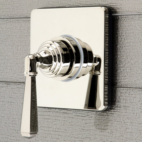 Metropolitan KS3046HL Single-Handle Wall Mount Three-Way Diverter Valve with Trim Kit, Polished Nickel
