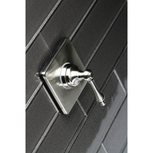 KS3048AL Single-Handle Wall Mount Three-Way Diverter Valve with Trim Kit, Brushed Nickel