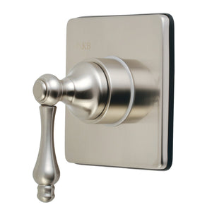 KS3048AL Single-Handle Wall Mount Three-Way Diverter Valve with Trim Kit, Brushed Nickel