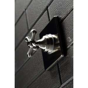 KS3048AX Single-Handle Wall Mount Three-Way Diverter Valve with Trim Kit, Brushed Nickel