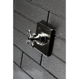 KS3048AX Single-Handle Wall Mount Three-Way Diverter Valve with Trim Kit, Brushed Nickel