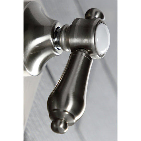 Heirloom KS3048BAL Single-Handle Wall Mount Three-Way Diverter Valve with Trim Kit, Brushed Nickel