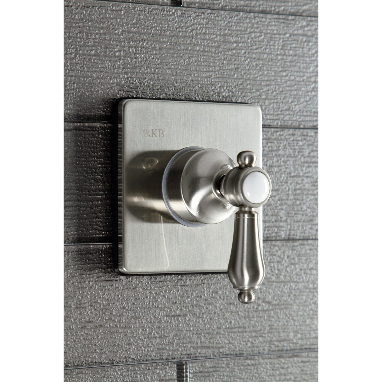 Heirloom KS3048BAL Single-Handle Wall Mount Three-Way Diverter Valve with Trim Kit, Brushed Nickel