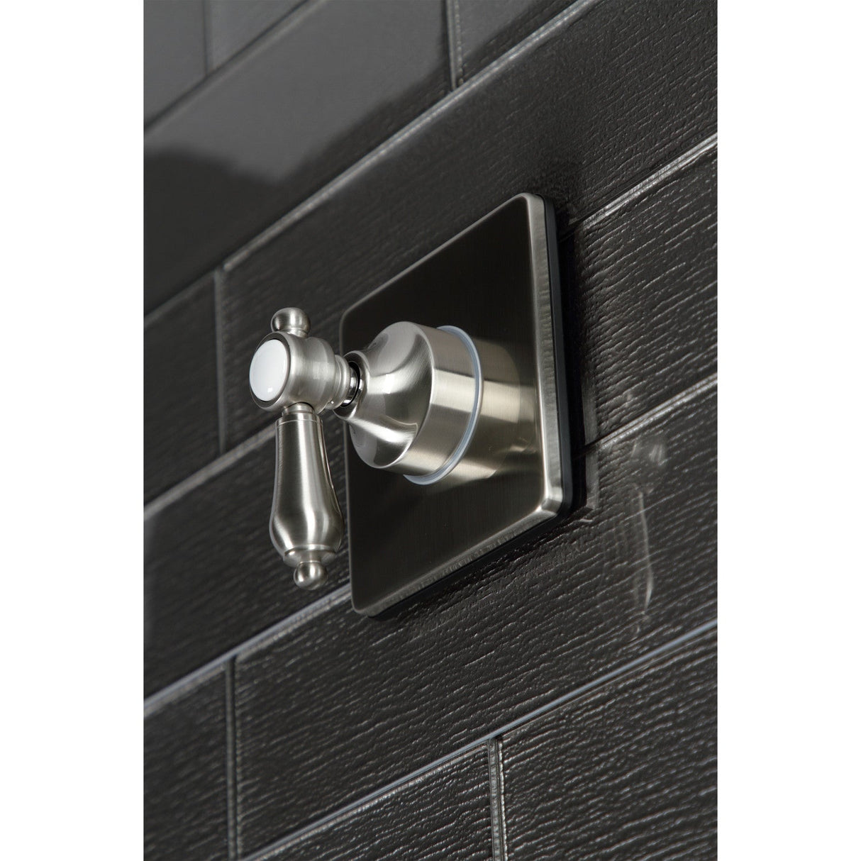 Heirloom KS3048BAL Single-Handle Wall Mount Three-Way Diverter Valve with Trim Kit, Brushed Nickel