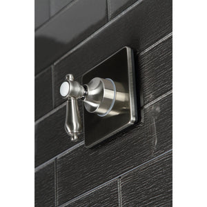 Heirloom KS3048BAL Single-Handle Wall Mount Three-Way Diverter Valve with Trim Kit, Brushed Nickel