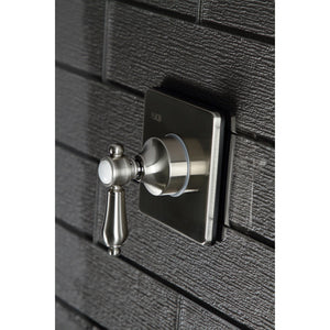 Heirloom KS3048BAL Single-Handle Wall Mount Three-Way Diverter Valve with Trim Kit, Brushed Nickel